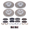SC8059 Semi-Coated Rotor & Low-Dust Ceramic Brake Pad Kit - image 1