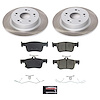 SC8063 Semi-Coated Rotor & Low-Dust Ceramic Brake Pad Kit - image 1