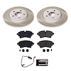 SC8091 Semi-Coated Rotor & Low-Dust Ceramic Brake Pad Kit - image 1