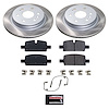 SC8173 Semi-Coated Rotor & Low-Dust Ceramic Brake Pad Kit - image 1