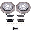 SC8184 Semi-Coated Rotor & Low-Dust Ceramic Brake Pad Kit - image 1