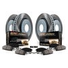 SC8268 Semi-Coated Rotor & Low-Dust Ceramic Brake Pad Kit - image 2