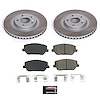 SC8309 Semi-Coated Rotor & Low-Dust Ceramic Brake Pad Kit - image 1