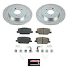 SC8310 Semi-Coated Rotor & Low-Dust Ceramic Brake Pad Kit - image 1