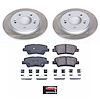 SC8331 Semi-Coated Rotor & Low-Dust Ceramic Brake Pad Kit - image 1