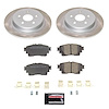 SC8336 Semi-Coated Rotor & Low-Dust Ceramic Brake Pad Kit - image 1