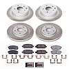 SC8360 Semi-Coated Rotor & Low-Dust Ceramic Brake Pad Kit - image 1