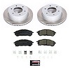 SC8430 Semi-Coated Rotor & Low-Dust Ceramic Brake Pad Kit - image 1