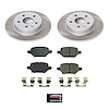 SC8488 Semi-Coated Rotor & Low-Dust Ceramic Brake Pad Kit - image 1