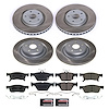 SC8518 Semi-Coated Rotor & Low-Dust Ceramic Brake Pad Kit - image 1