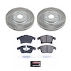 SC8540 Semi-Coated Rotor & Low-Dust Ceramic Brake Pad Kit - image 1
