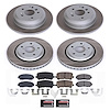 SC8613 Semi-Coated Rotor & Low-Dust Ceramic Brake Pad Kit - image 1