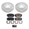 SC8621 Semi-Coated Rotor & Low-Dust Ceramic Brake Pad Kit - image 1