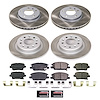 SC8689 Semi-Coated Rotor & Low-Dust Ceramic Brake Pad Kit - image 1