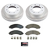 SC8746 Semi-Coated Rotor & Low-Dust Ceramic Brake Pad Kit - image 1