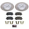 SC8768 Semi-Coated Rotor & Low-Dust Ceramic Brake Pad Kit - image 1