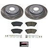 SC8771 Semi-Coated Rotor & Low-Dust Ceramic Brake Pad Kit