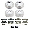 SC8798 Semi-Coated Rotor & Low-Dust Ceramic Brake Pad Kit - image 1