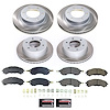 SC8802 Semi-Coated Rotor & Low-Dust Ceramic Brake Pad Kit - image 1