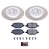 SC8846 Semi-Coated Rotor & Low-Dust Ceramic Brake Pad Kit - image 1