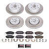 SC8878 Semi-Coated Rotor & Low-Dust Ceramic Brake Pad Kit - image 1