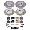 SC8887 Semi-Coated Rotor & Low-Dust Ceramic Brake Pad Kit - image 1