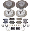 SC8915 Semi-Coated Rotor & Low-Dust Ceramic Brake Pad Kit - image 1
