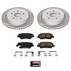 SC8965 Semi-Coated Rotor & Low-Dust Ceramic Brake Pad Kit - image 1