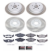 SC8969 Semi-Coated Rotor & Low-Dust Ceramic Brake Pad Kit - image 1