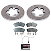 SC9057 Semi-Coated Rotor & Low-Dust Ceramic Brake Pad Kit - image 1