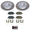 SC9106 Semi-Coated Rotor & Low-Dust Ceramic Brake Pad Kit - image 1