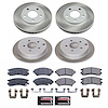 SC9142 Semi-Coated Rotor & Low-Dust Ceramic Brake Pad Kit - image 1