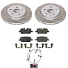 SC9300 Semi-Coated Rotor & Low-Dust Ceramic Brake Pad Kit - image 1