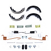 BRAKE SHOES WITH HARDWARE - image 1