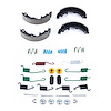 BRAKE SHOES WITH HARDWARE - image 1