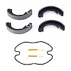 BRAKE SHOES WITH HARDWARE - image 1