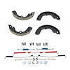 BRAKE SHOES WITH HARDWARE - image 1