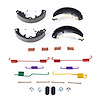BRAKE SHOES WITH HARDWARE - image 1