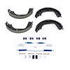 BRAKE SHOES WITH HARDWARE - image 1