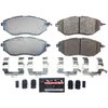 Z23-1078B Front Z23 Daily Driver Carbon-Fiber Ceramic Brake Pads w/Hardware Kit - image 1