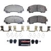 Z23-1736B Front Z23 Daily Driver Carbon-Fiber Ceramic Brake Pads w/Hardware Kit