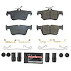 Z23-2384 Rear Z23 Daily Driver Carbon-Fiber Ceramic Brake Pads w/Hardware Kit - image 1