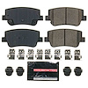 Z23-2417 Rear Z23 Daily Driver Carbon-Fiber Ceramic Brake Pads w/Hardware Kit - image 1