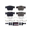 Rear Z23 Evolution Sport Brake Pad Set w/Hardware Fits Select BMW 540i xDrive, 740i, 740i xDrive, i5, i7 [Carbon-Fiber Ceramic]