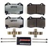 Z26-1428 Rear Z26 Street Performance Carbon-Fiber Ceramic Brake Pads w/Hardware Kit - image 1