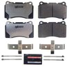 Z26-1743 Front Z26 Street Performance Carbon-Fiber Ceramic Brake Pads w/Hardware Kit - image 1