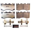 Z26-2516 Front Z26 Street Performance Carbon-Fiber Ceramic Brake Pads w/Hardware Kit - image 1