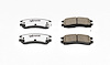 Z26 Extreme Performance Brake Pads Rear Set - image 1