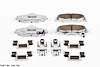 Z26 Extreme Performance Brake Pads Rear Set - image 1