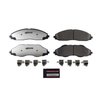 Front Z36 Truck & Tow Brake Pad Set w/Hardware Fits Select Ford Expedition & Lincoln Navigator [Carbon-Fiber Ceramic]
